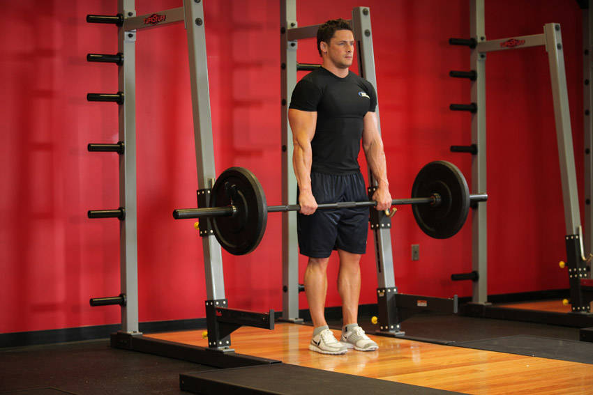 Barbell Shrug Barbell Shrug