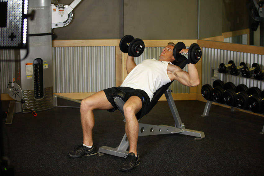Incline Dumbbell Press Incline Dumbbell Press