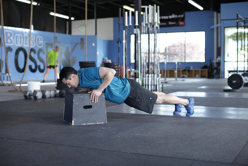 Incline Push-Up