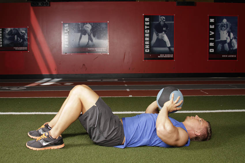 Supine Chest Throw